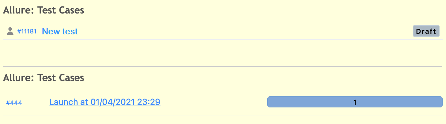 Задача Redmine успешно связана с ТестОпс.